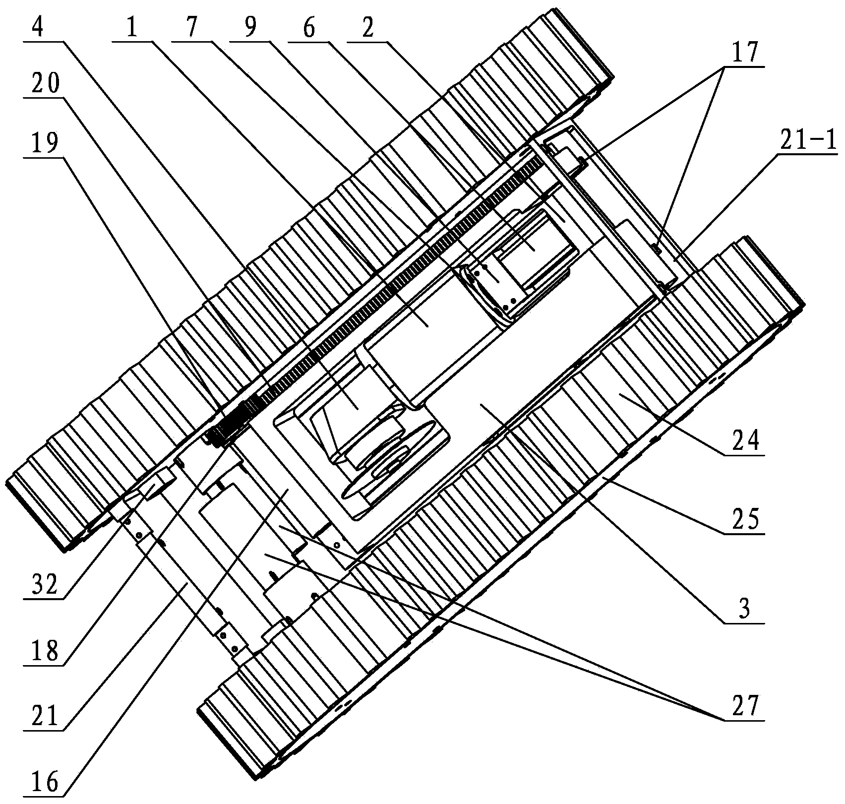 Modular search and rescue robot with reconfigurable function