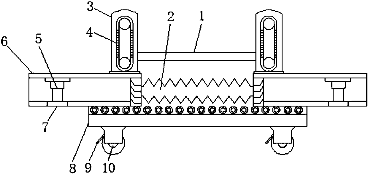 Adjustable mine mechanical device