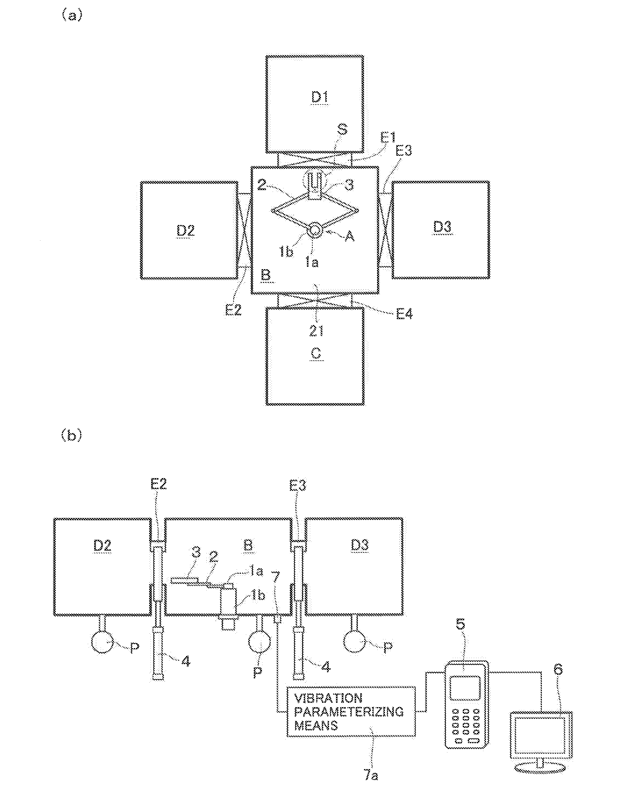 Operation monitoring system for processing apparatus