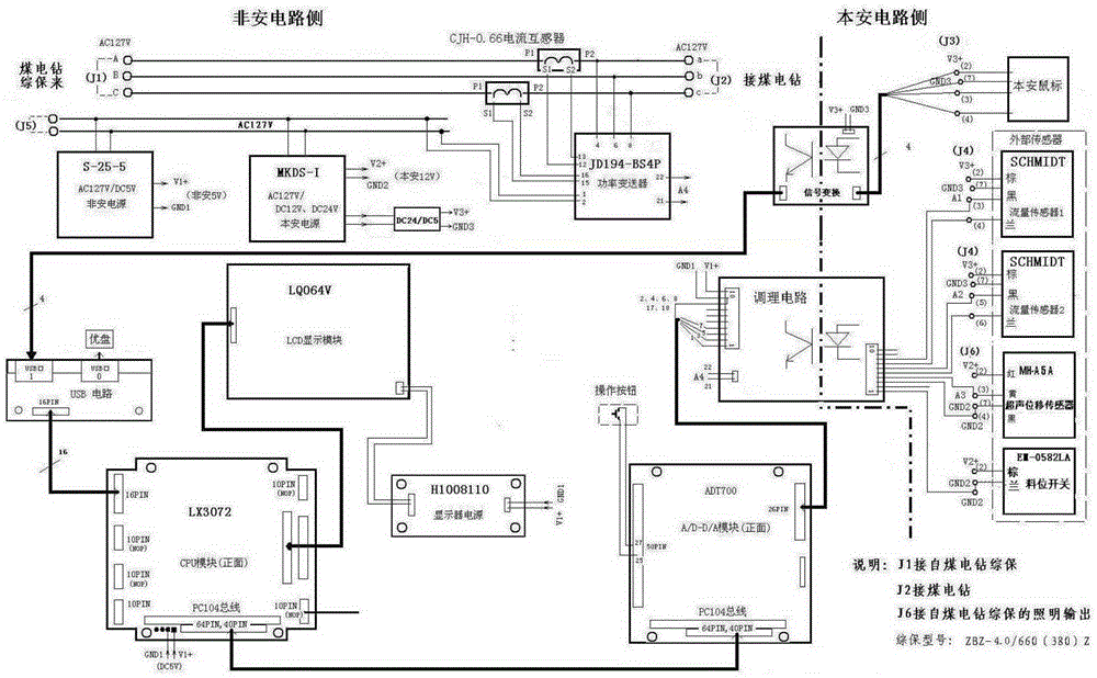 Flow method and device for predicting coal roadway outburst by increasing resistance and diversion continuous drilling