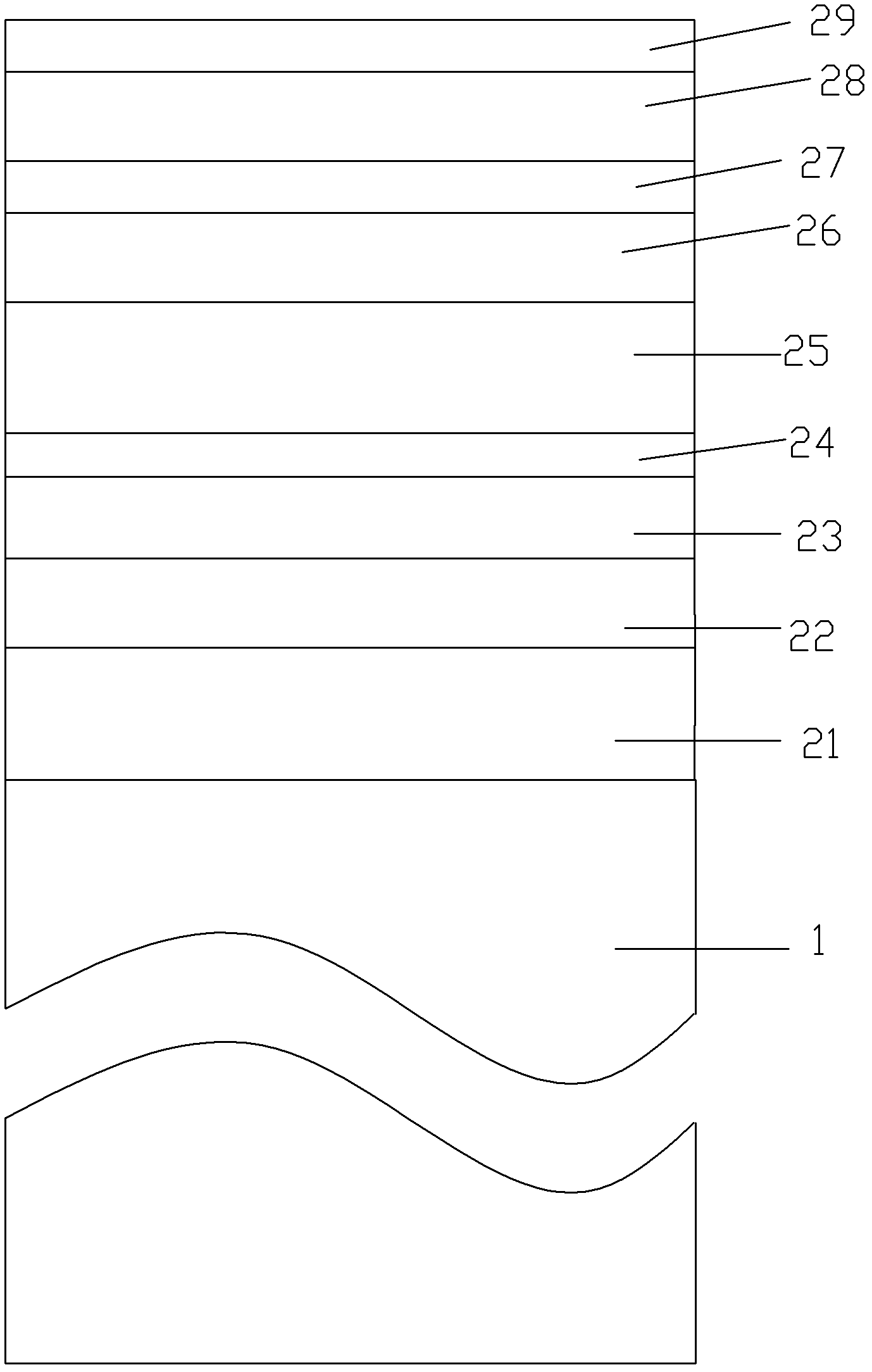 Temperable magnetron sputtering single silver LOW-E glass and preparation method thereof