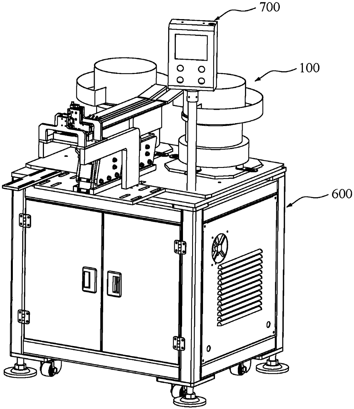 Automatic feeder for laser engraving machine