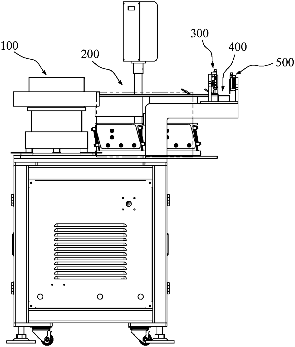 Automatic feeder for laser engraving machine