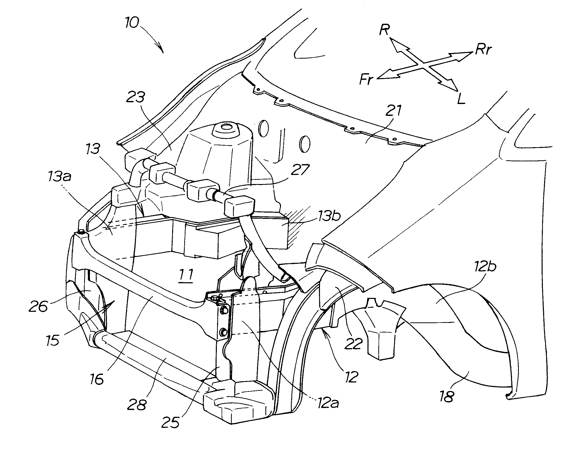 Vehicle body frame