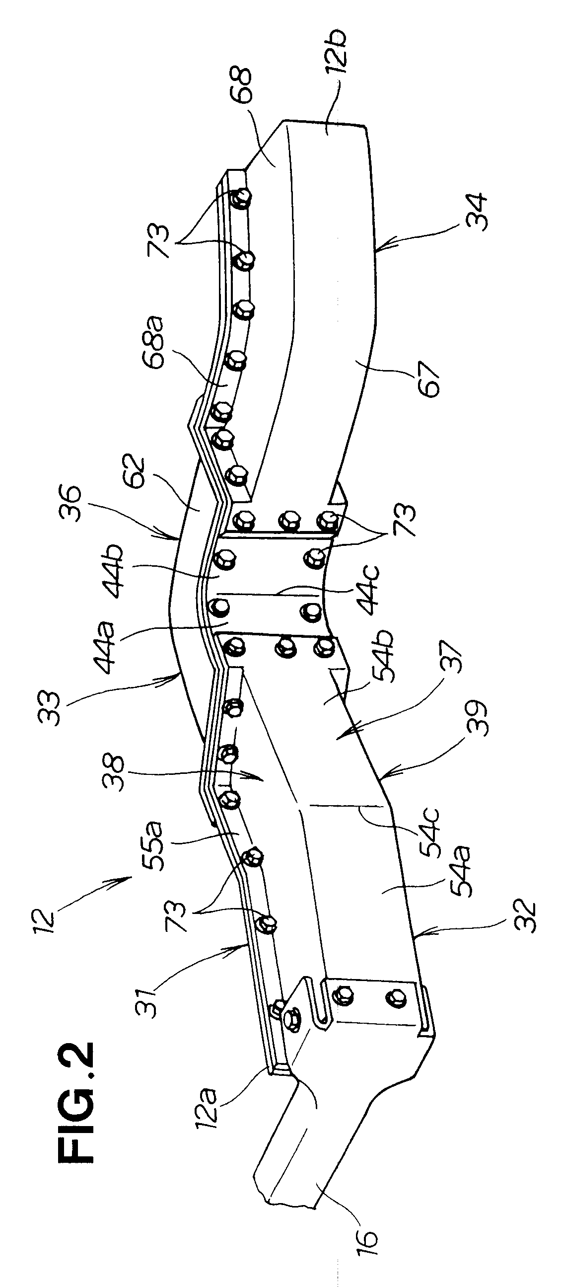 Vehicle body frame