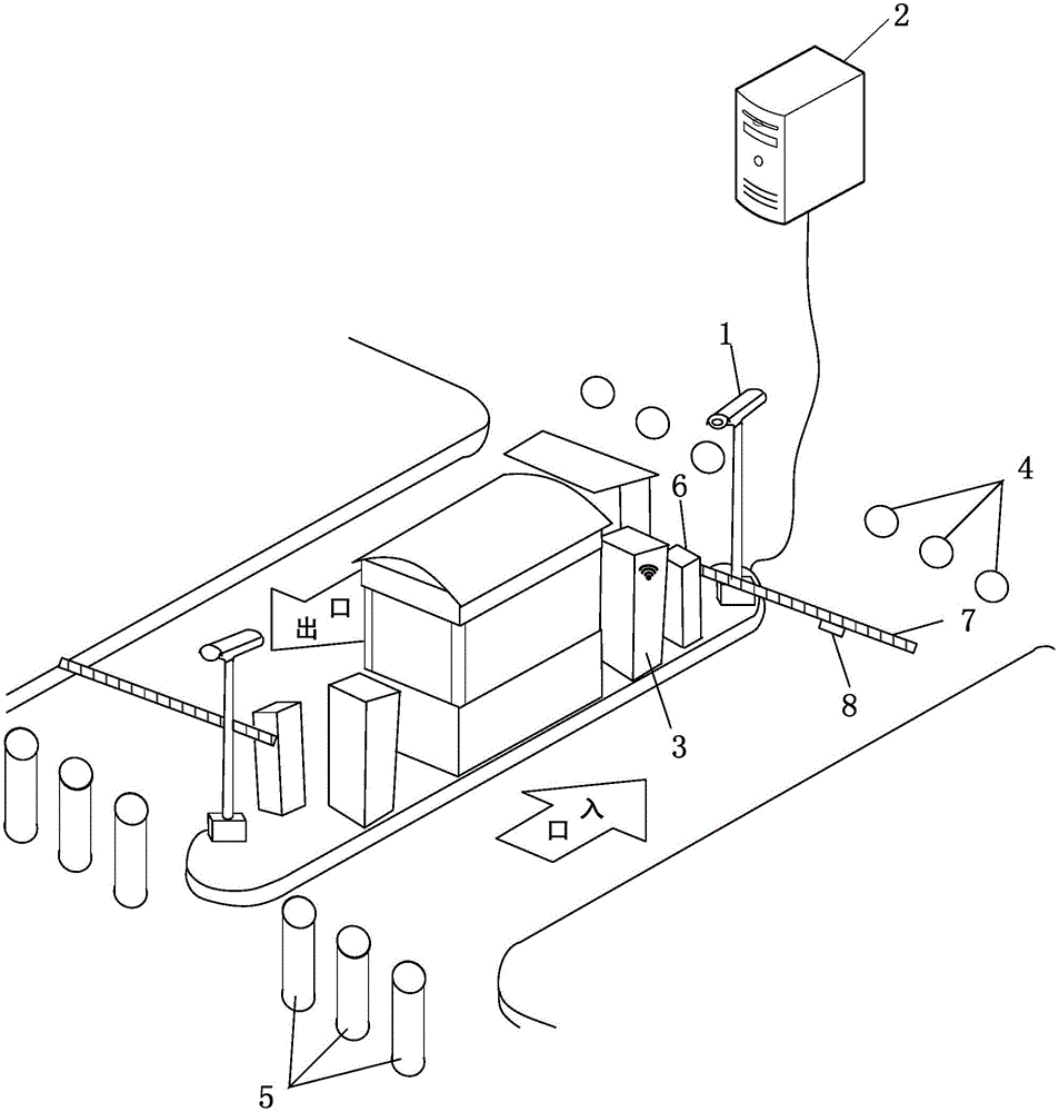 Vehicle passage control device