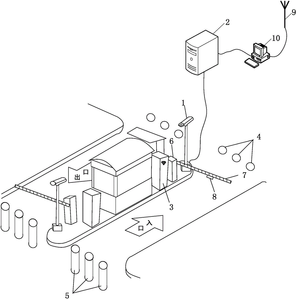 Vehicle passage control device