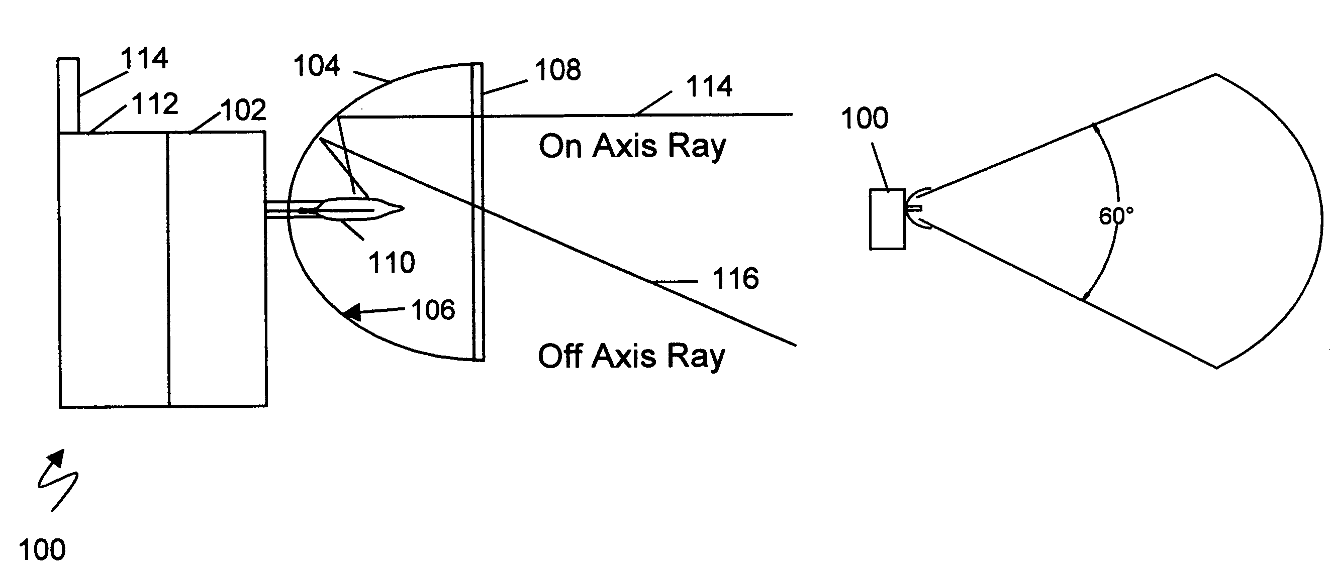 Optical flame detection system and method