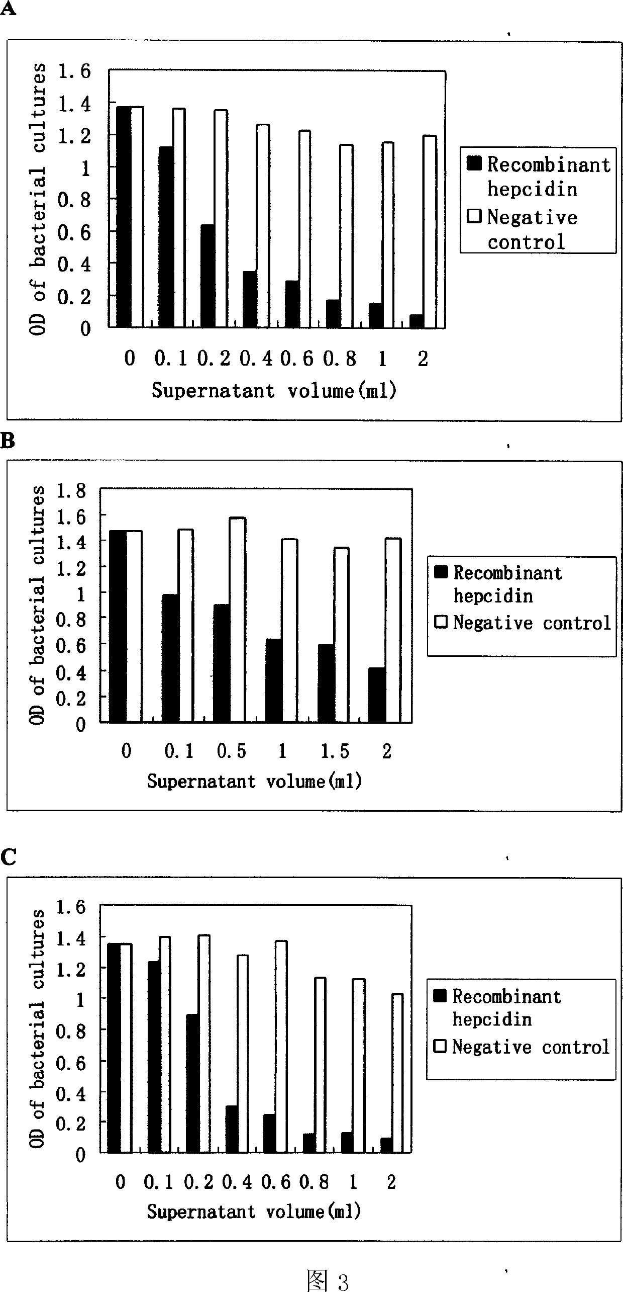 Pagrosomus major antibacterial peptide gene, and recombinant yeast expression vector and its preparing method