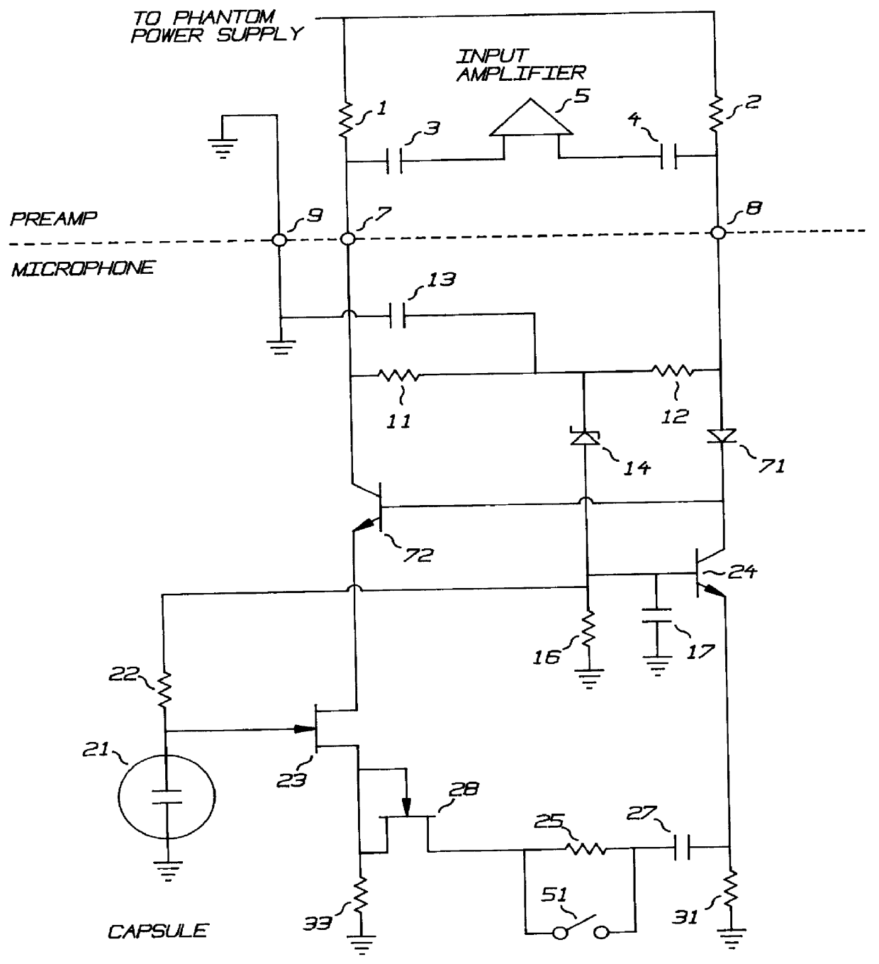 Non-linear asymmetrical audio amplifiers