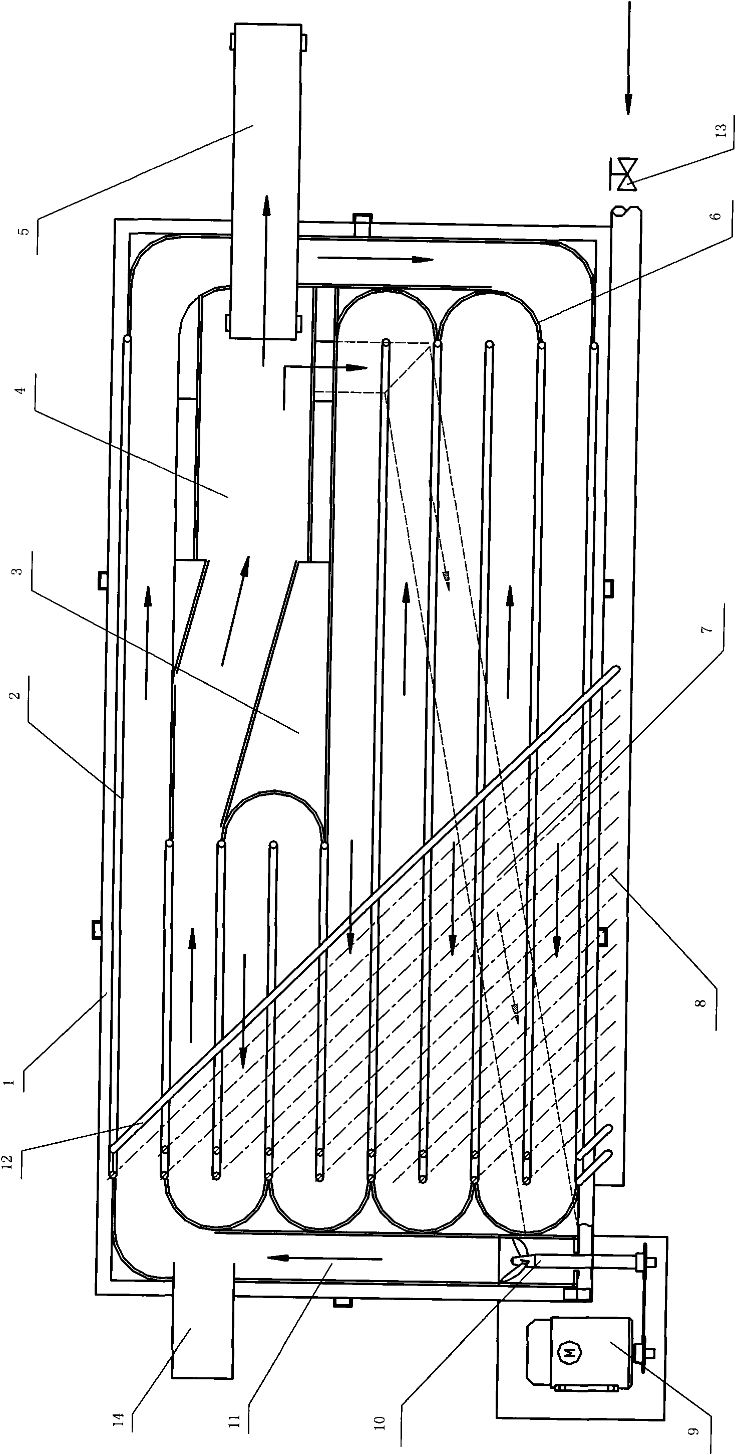 Marine steamer for processing anchovies and acete chinensis