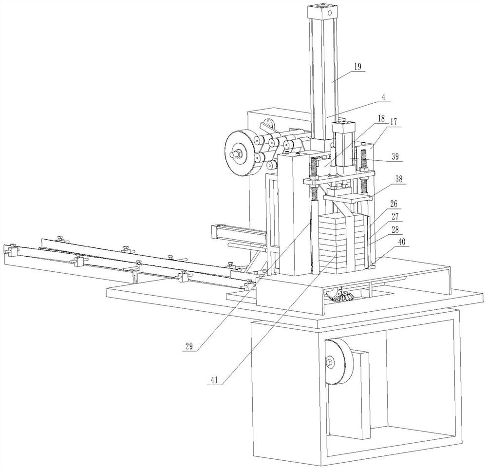 Packing box strapping machine