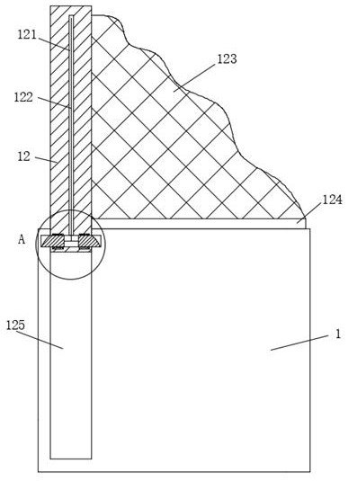 Dustproof film expanding machine