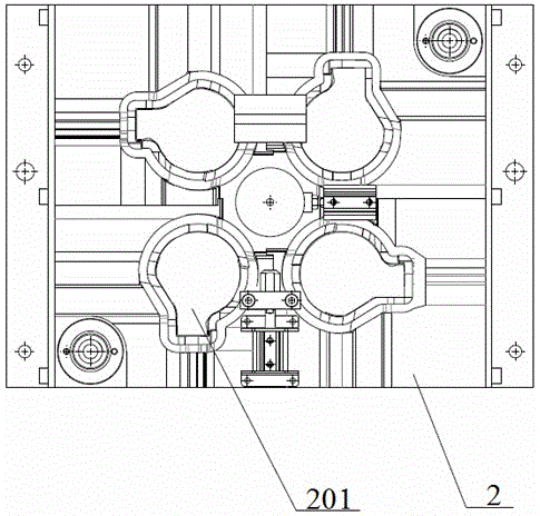 Foaming mold and manufacturing method for high-pressure oil pump noise insulation covers