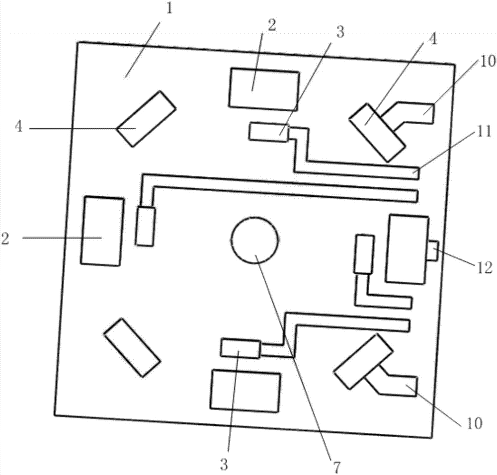 MEMS universal inertia switch capable of identifying load orientation interval