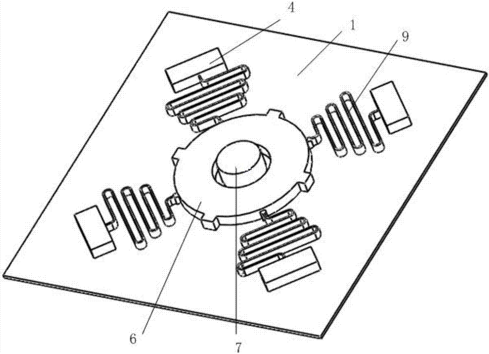 MEMS universal inertia switch capable of identifying load orientation interval