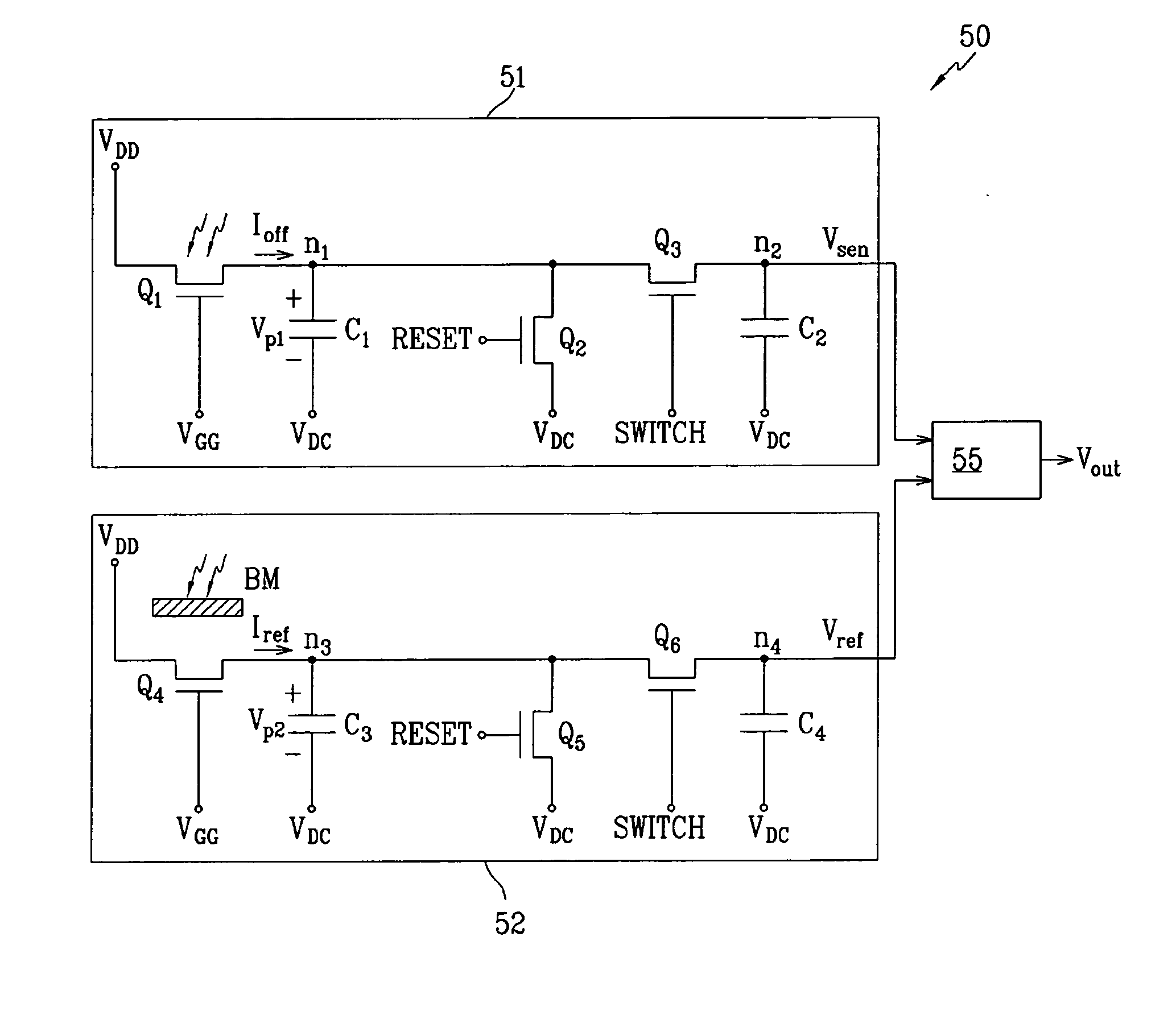 Photosensor and display device including photosensor