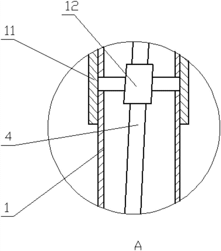 Device for conveniently pruning branches and leaves of trees