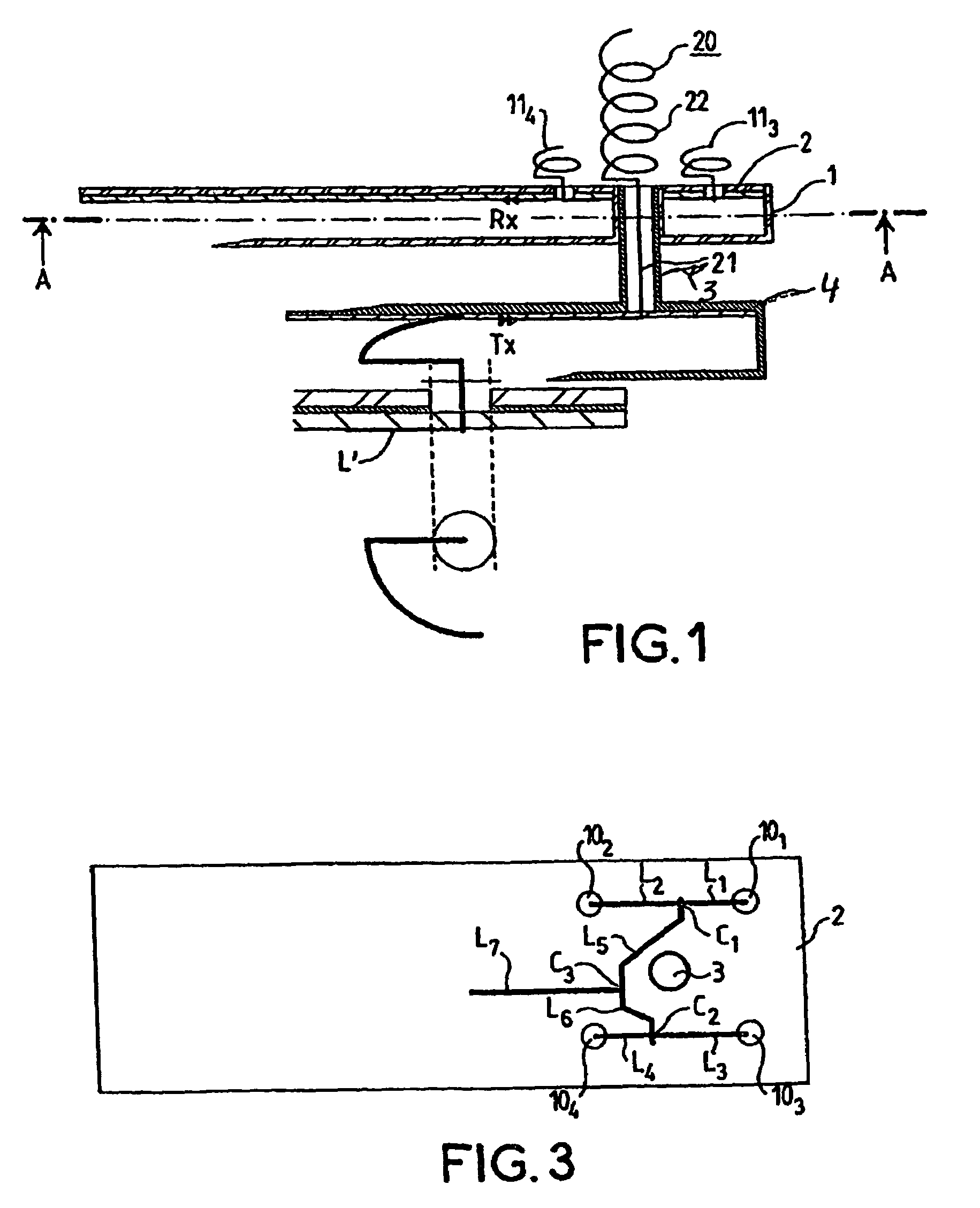 Source-antennas for transmitting/receiving electromagnetic waves