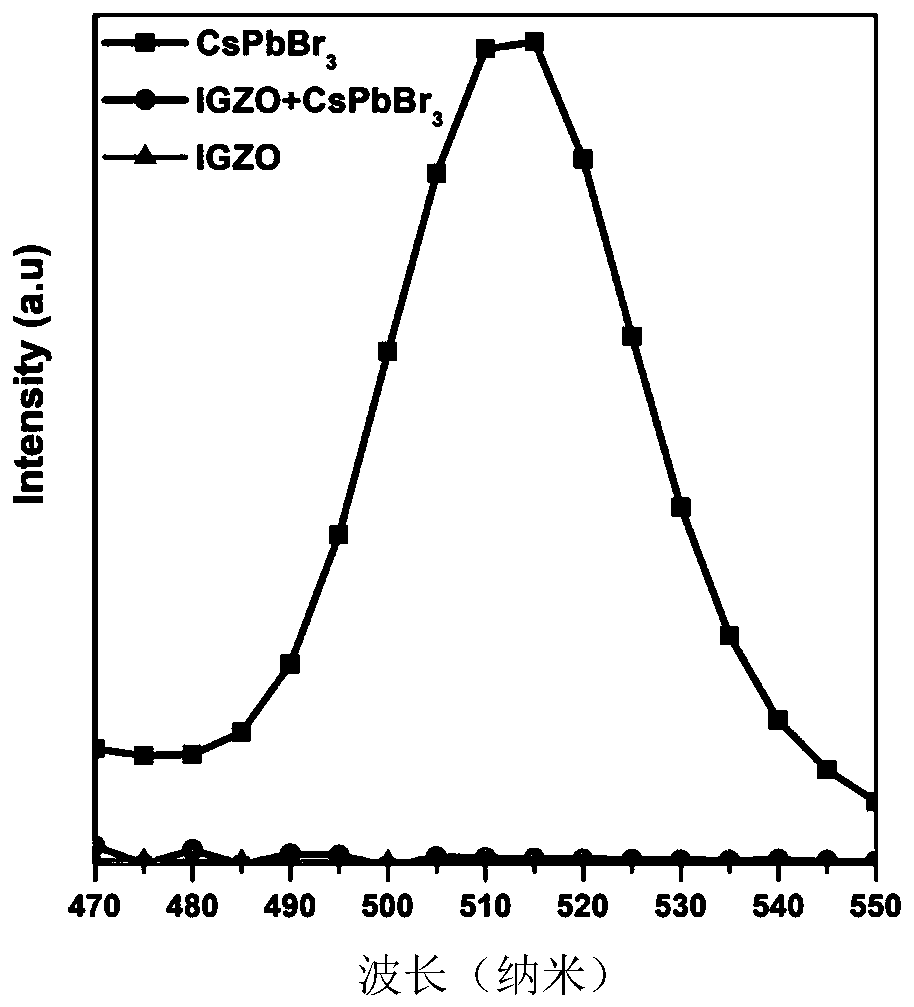 Three-terminal type thin film transistor, preparation method thereof and photosensitive nerve synapse device