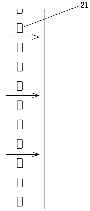 Stationary aseptic drinking water storage device