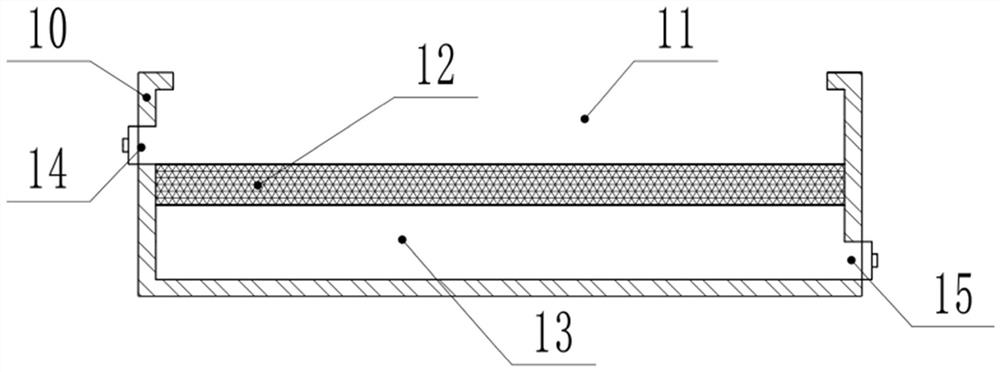 A swinging ultrafine natural pearl powder screening device