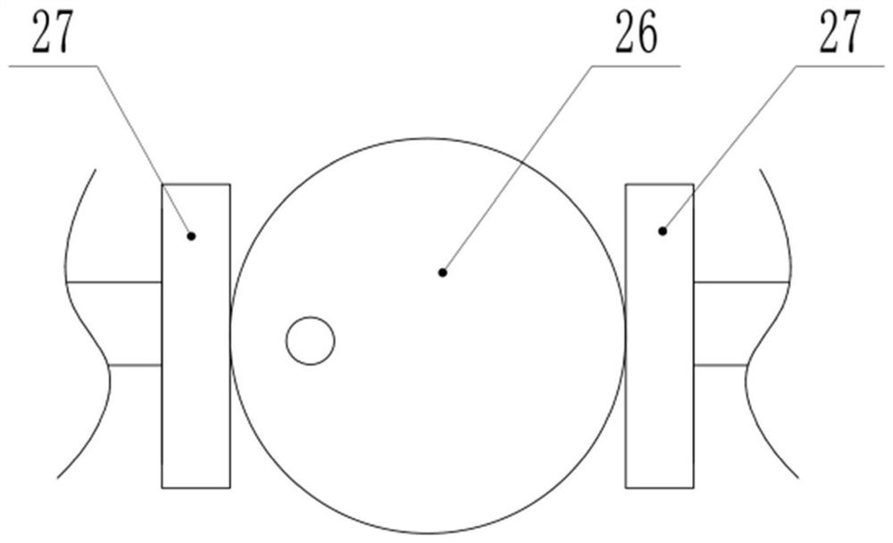 A swinging ultrafine natural pearl powder screening device