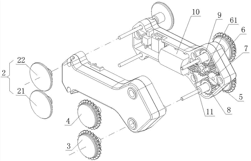 Double-faced toy vehicle