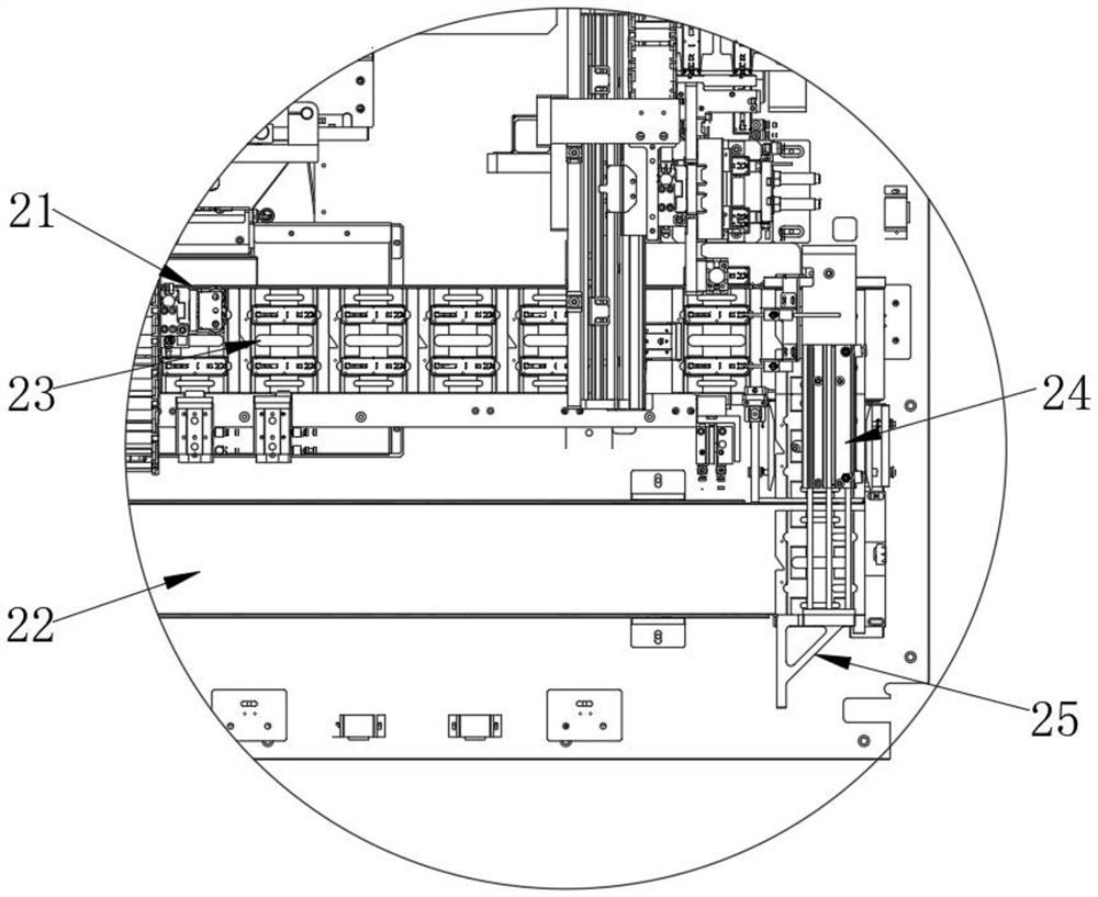 Biochemical test paper card assembling equipment