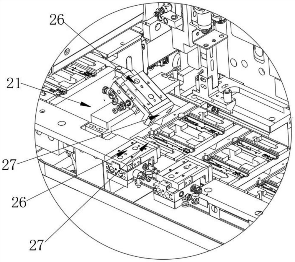 Biochemical test paper card assembling equipment