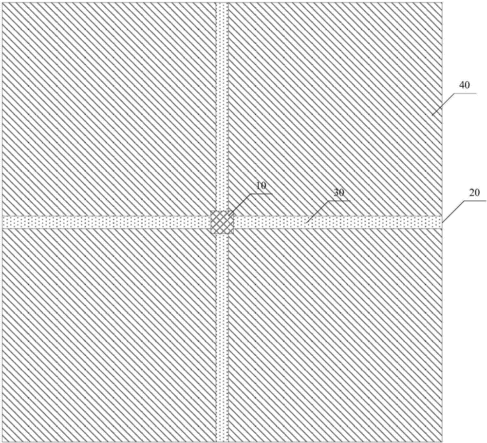 Quantum chip, quantum data bus, microwave transmission line resonant cavity and preparation method