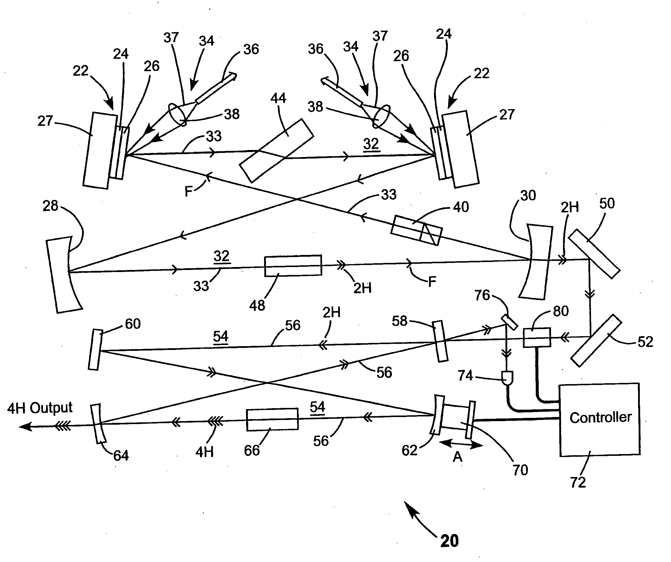 Optically pumped semiconductor ring laser