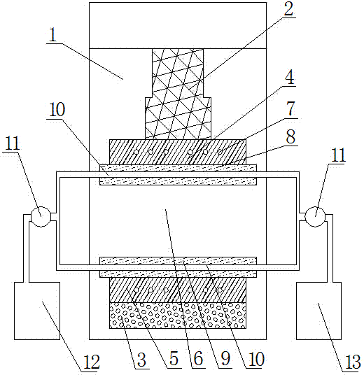 Semiconductor refrigerating member welding machine