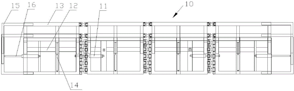 Liftable, foldable and extensile airborne advanced support device