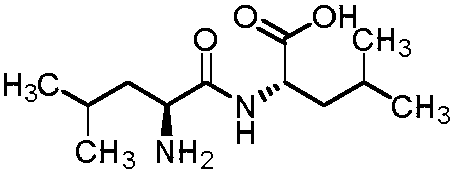 Preparation method of leucine dipeptide