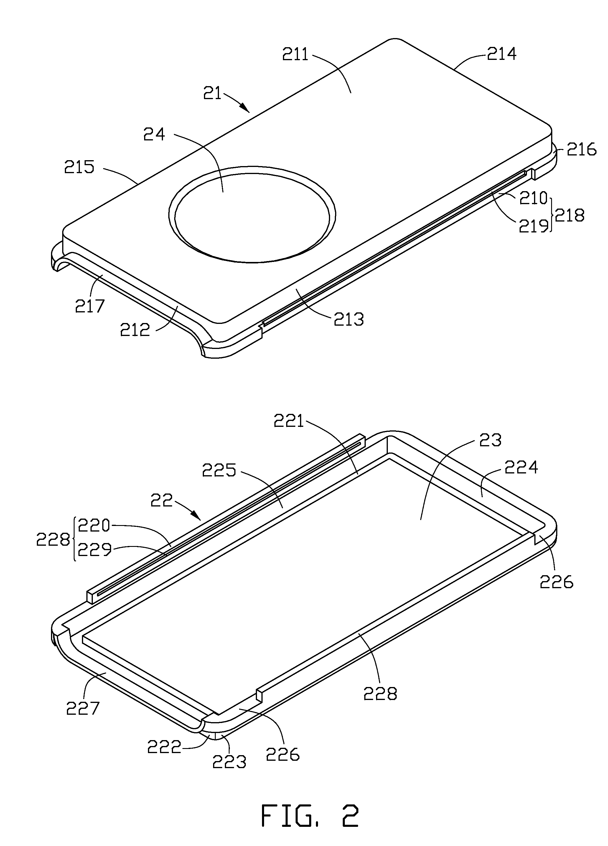 Protective apparatus for a portable device