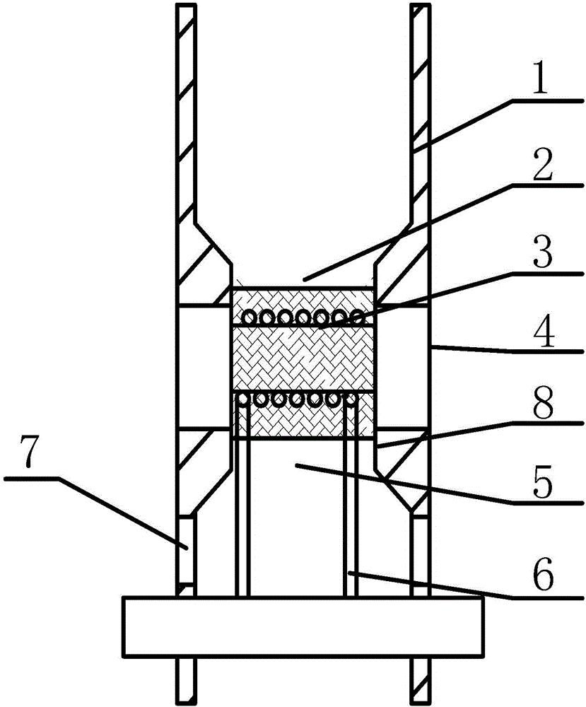 Negative-pressure suction type electronic cigarette atomizing core structure