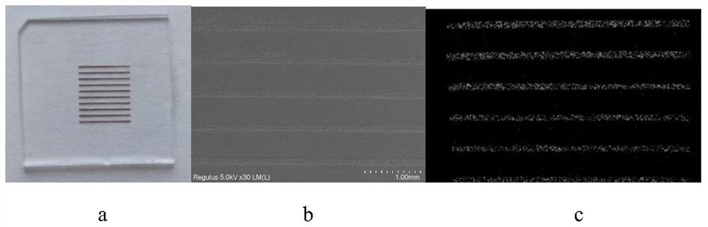 Patterned film preparation method without mask plate