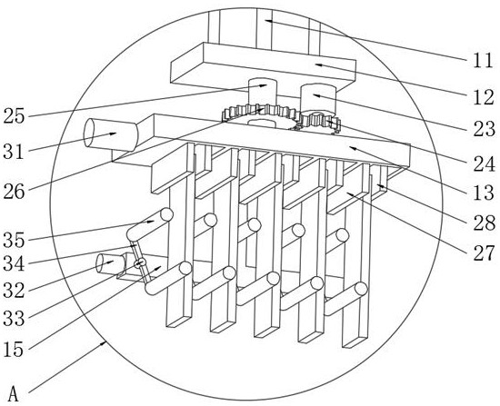 Rotary fine-adjustment lifting appliance capable of arranging negative plate