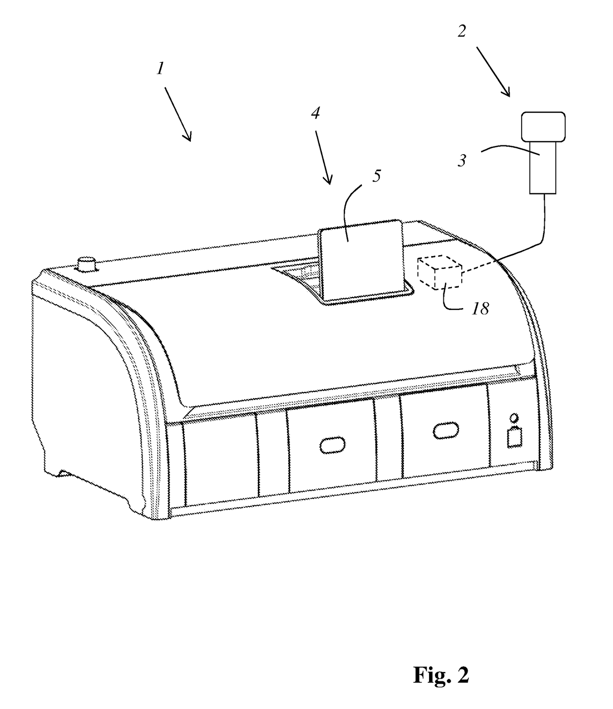 Treatment device for treating histological or cytological samples