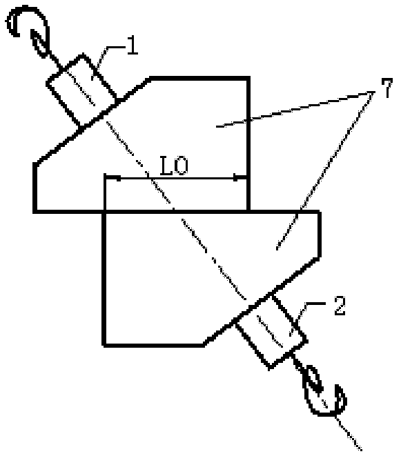 Ultrasonic TOFD (Time of Flight Diffraction) detection method for T-shaped welding joint