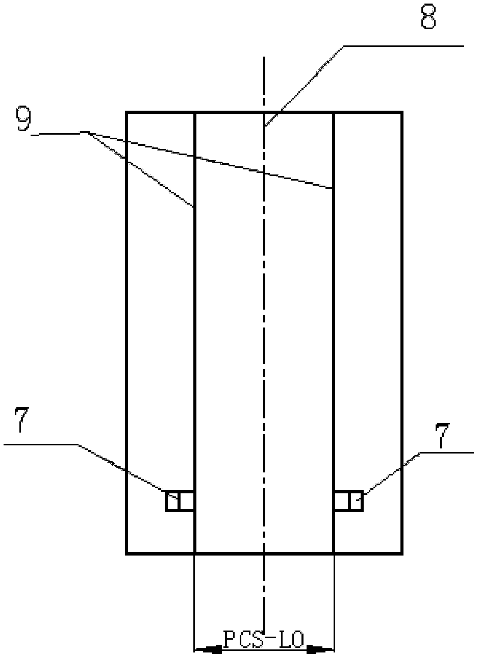 Ultrasonic TOFD (Time of Flight Diffraction) detection method for T-shaped welding joint