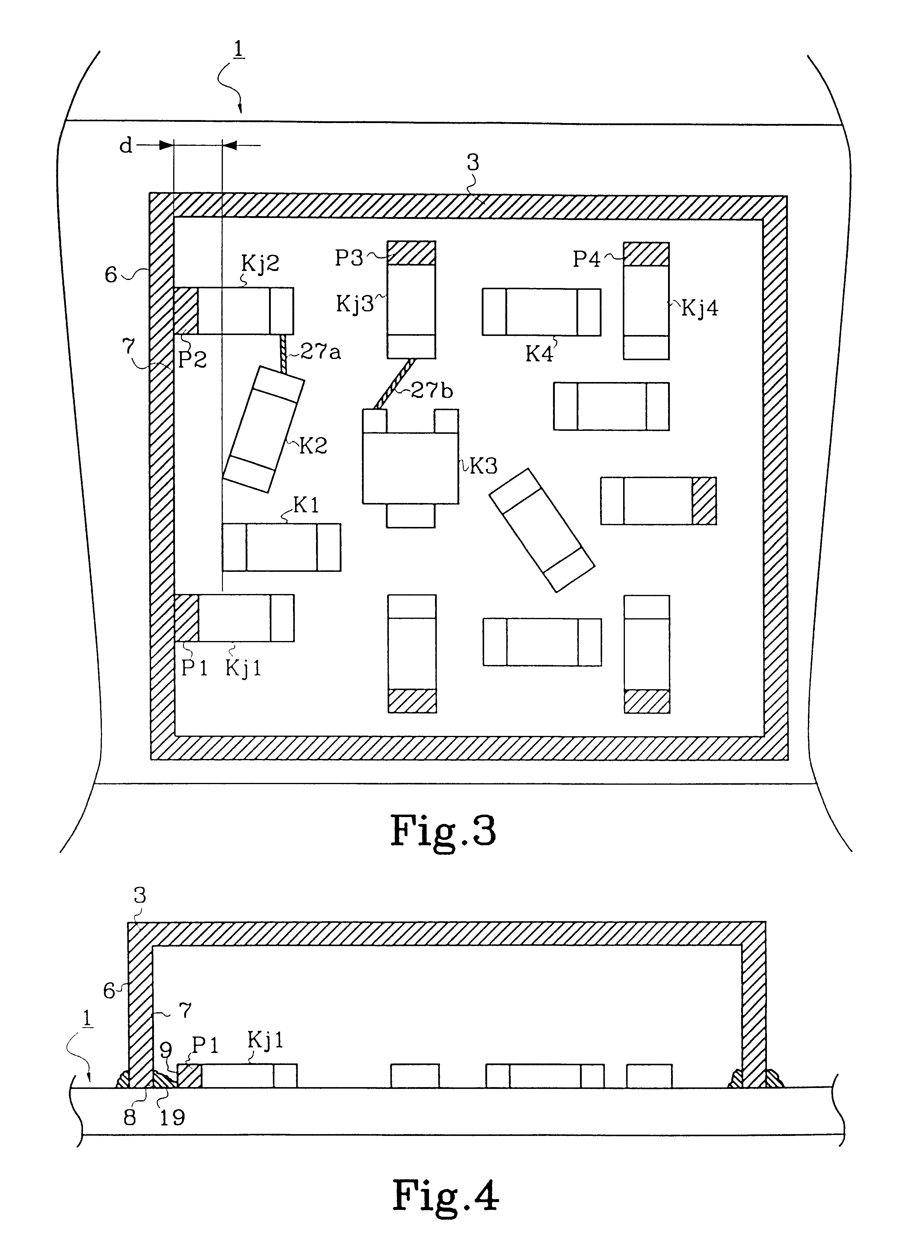 Method for shielding of electronics