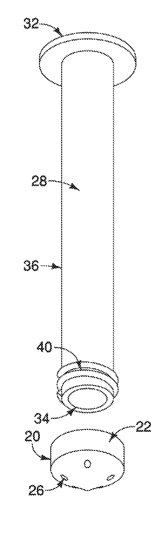 Novel syringe system for fluid separation