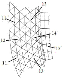 Unsupported construction method of circular rope-supported grid structure