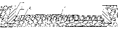 Large-gradient gravel river bank protective structure and river washout-resistant controlling method thereof