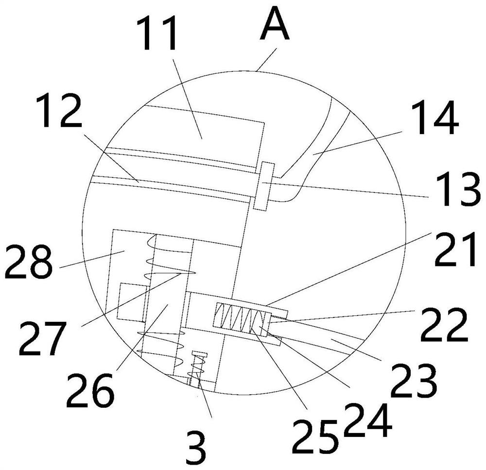 A jackfruit picking device