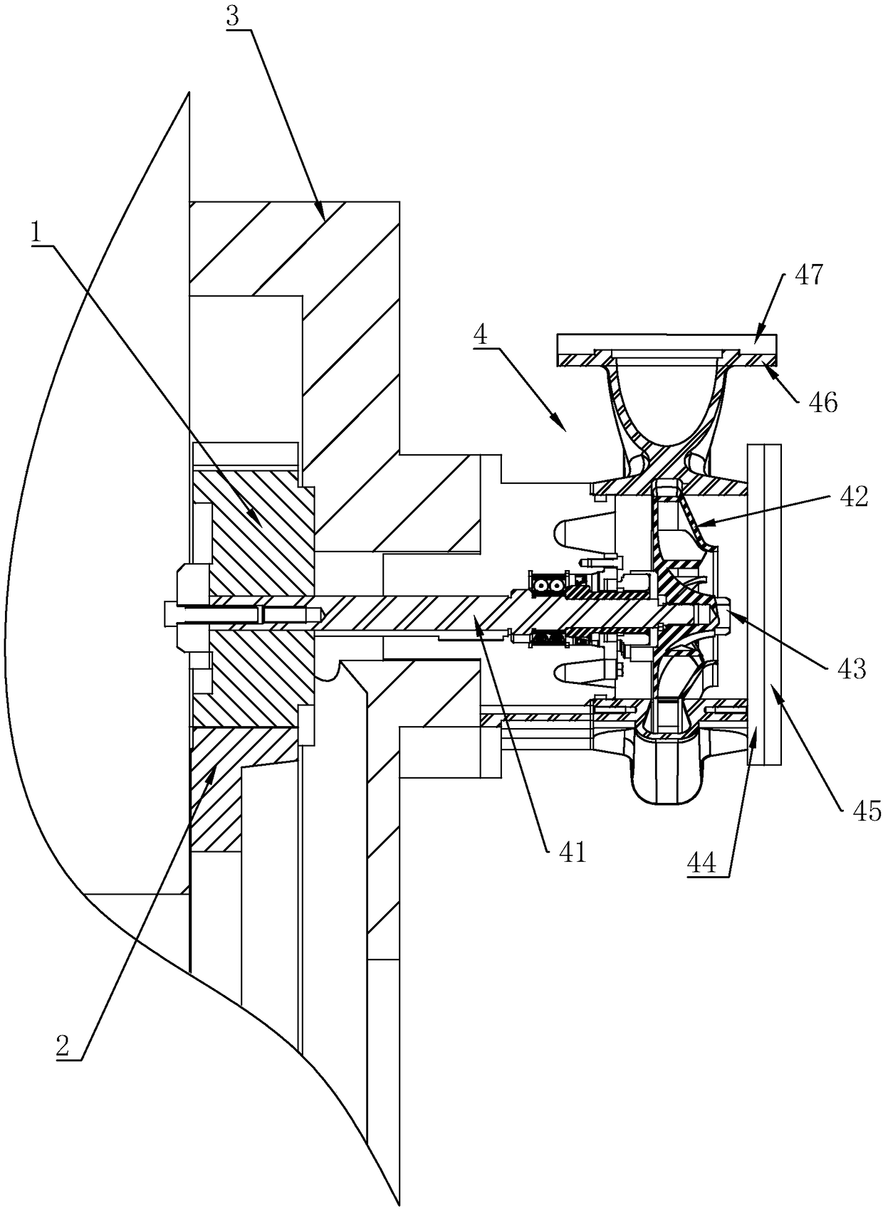 A measuring technology of gear gap between water pump gear and crankshaft gear