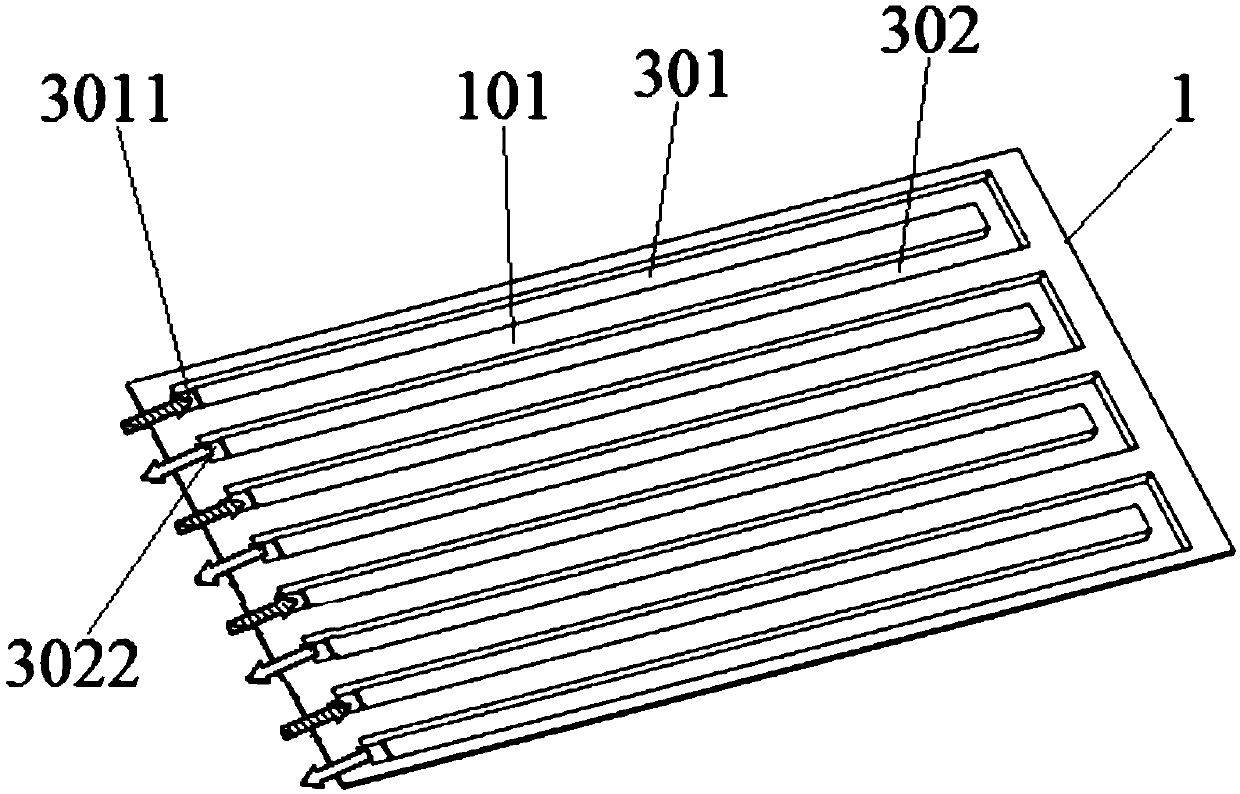 Temperature and humidity uniformity reinforced fuel cell single cell and electric pile