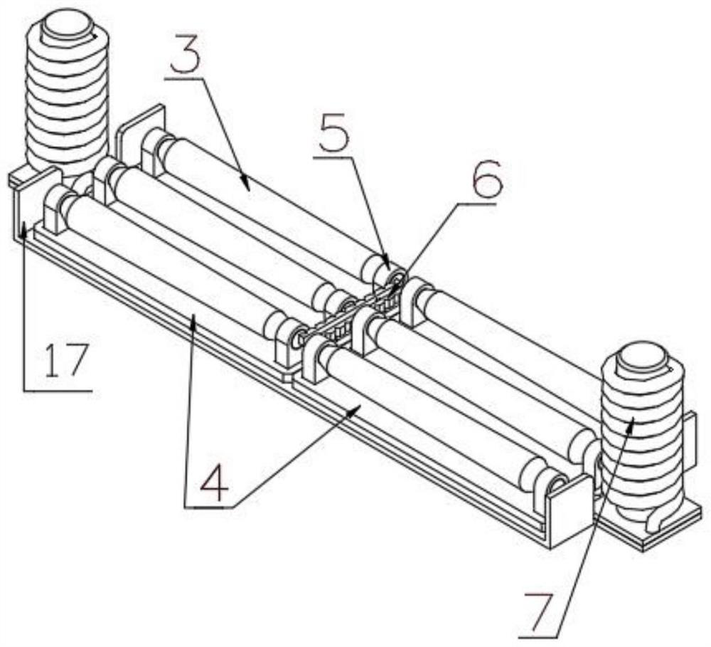 Flaw detection device applied to molded building material